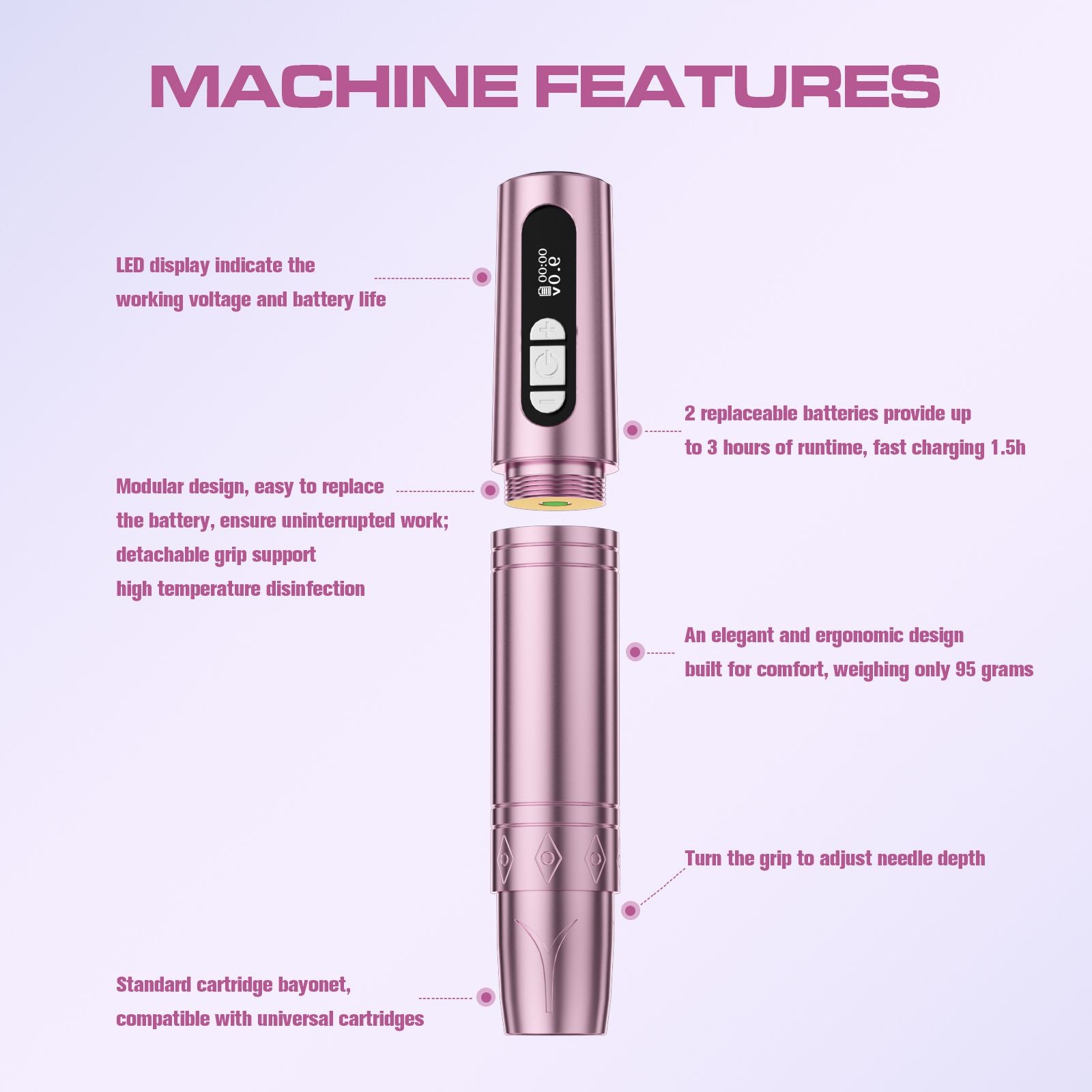 Quelle Wireless Permanent Makeup Machine Pen